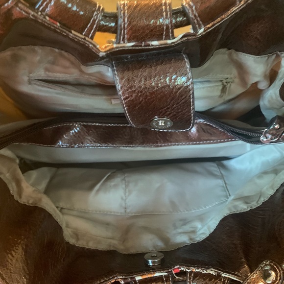 DeRossi De Rossi Purse Bag Handbag Paisley - Picture 7 of 11